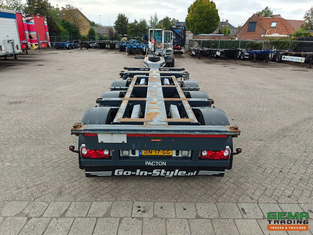 Pacton ET3 3-Achser SAF - MULTI - Scheibenbremsen - Liftachse - 3x ausziehbar - 03/2026 TÜV