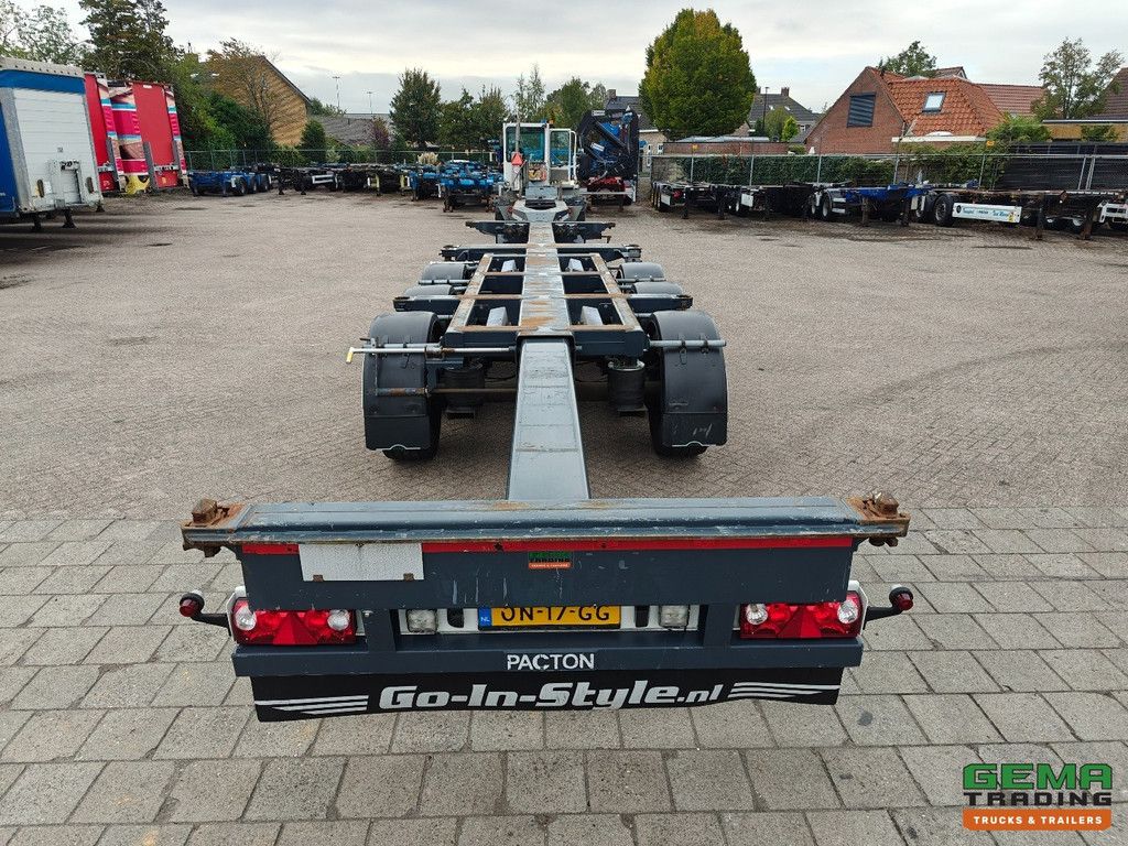 Pacton ET3 3-Achser SAF - MULTI - Scheibenbremsen - Liftachse - 3x ausziehbar - 03/2026 TÜV