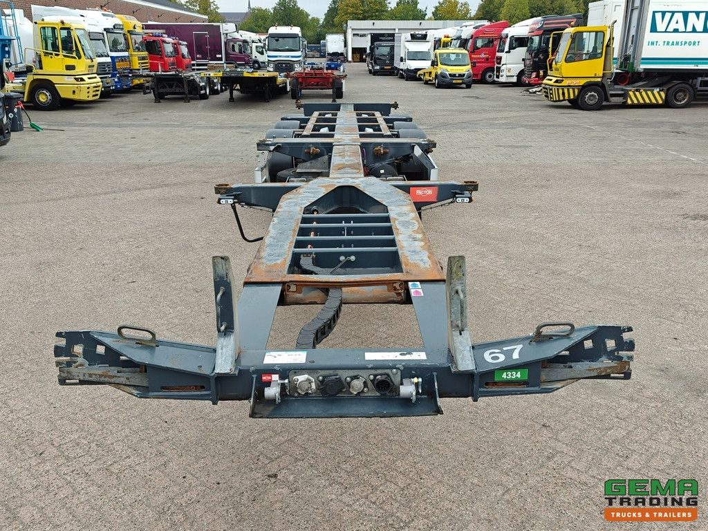 Pacton ET3 3-Achser SAF - MULTI - Scheibenbremsen - Liftachse - 3x ausziehbar - 03/2026 TÜV