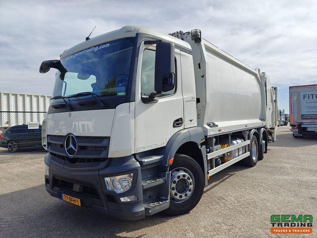 Mercedes-Benz actros 2632 6x2/4 Daycab Euro 6A – Geesink GPMIII 23H25 – Zentralschmierung