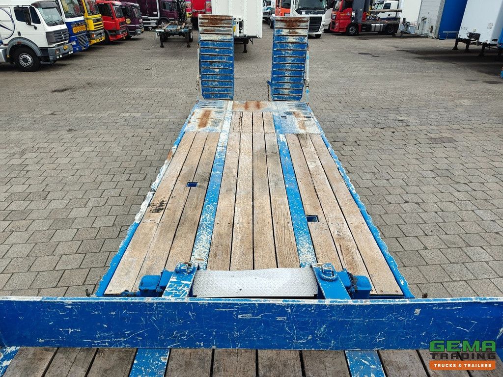 MOL D712/20T/38/47/1 2-Achs SAF - Semi-Tieflader 11,5m - 93cm - 31480kg Tragkraft - Hydraulische Rampen