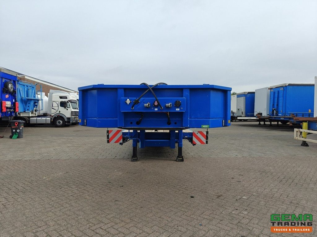 MOL D712/20T/38/47/1 2-Achs SAF - Semi-Tieflader 11,5m - 93cm - 31480kg Tragkraft - Hydraulische Rampen