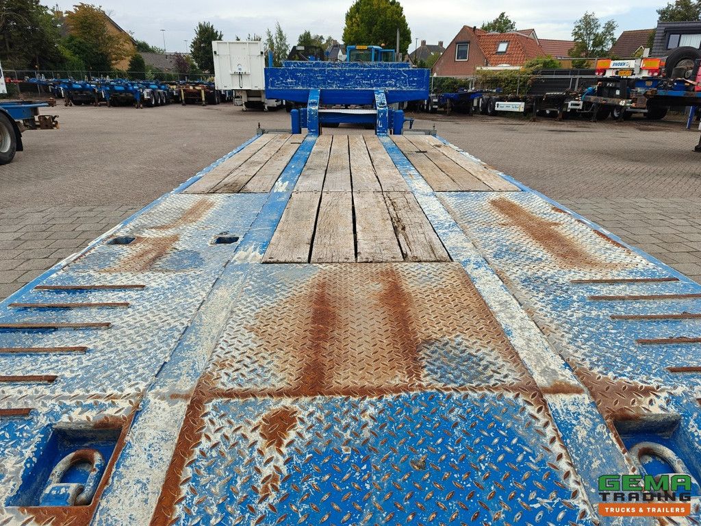 MOL D712/20T/38/47/1 2-Achs SAF - Semi-Tieflader 11,5m - 93cm - 31480kg Tragkraft - Hydraulische Rampen