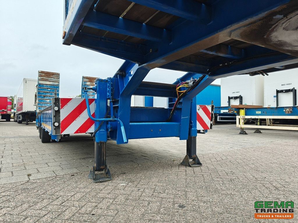 MOL D712/20T/38/47/1 2-Achs SAF - Semi-Tieflader 11,5m - 93cm - 31480kg Tragkraft - Hydraulische Rampen