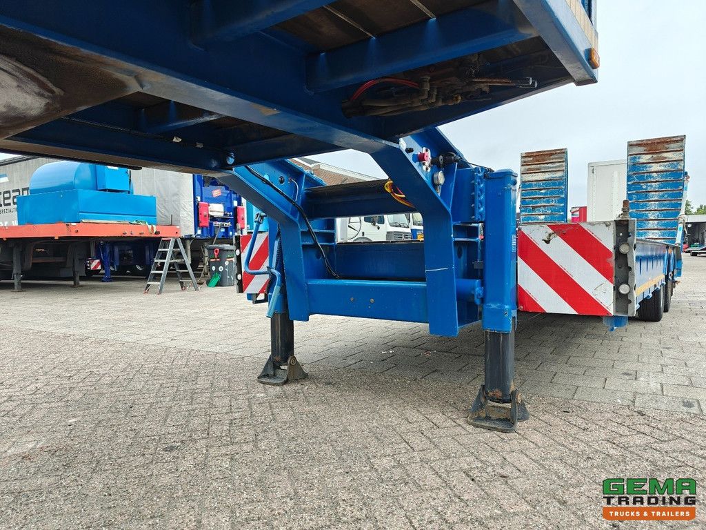 MOL D712/20T/38/47/1 2-Achs SAF - Semi-Tieflader 11,5m - 93cm - 31480kg Tragkraft - Hydraulische Rampen