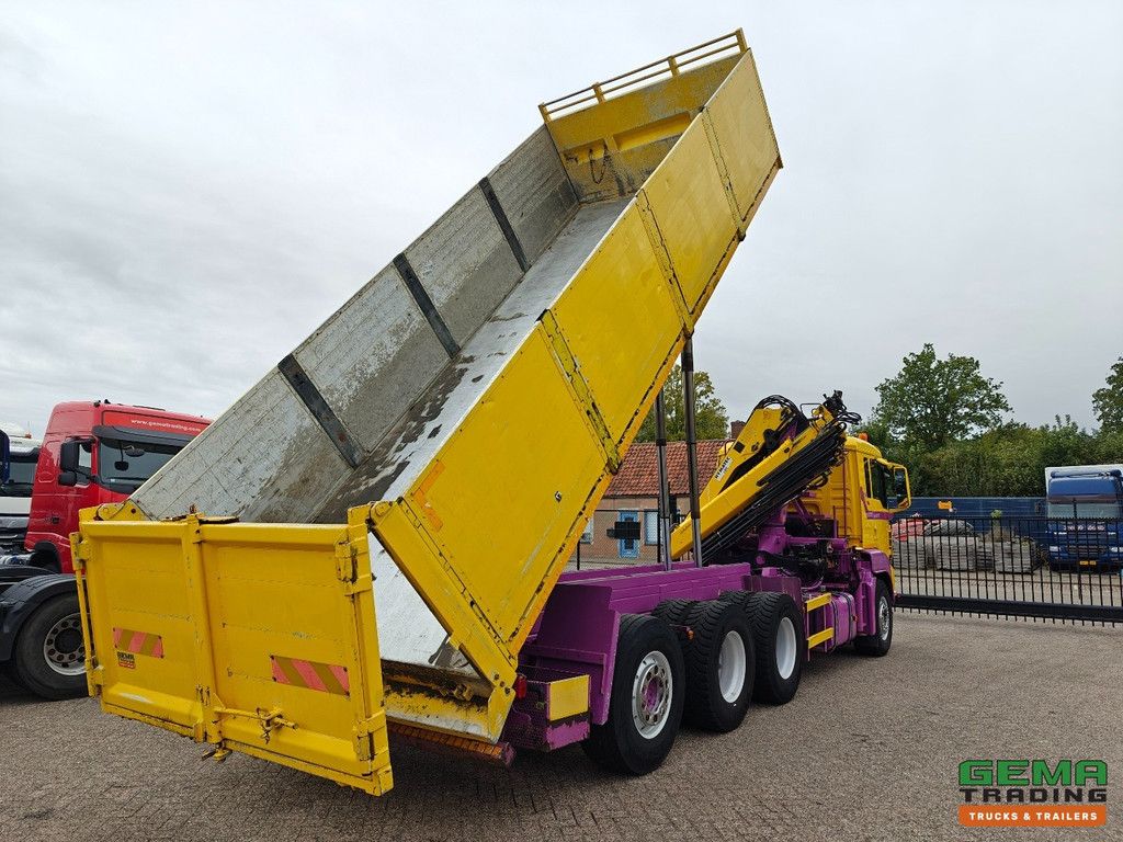 MAN TGS 35.440 8x4/4 Dagcabine Euro5 - Hymatec Kipper + Hiab 166 ES-4 Pro - Alcoa - 02/2026 APK