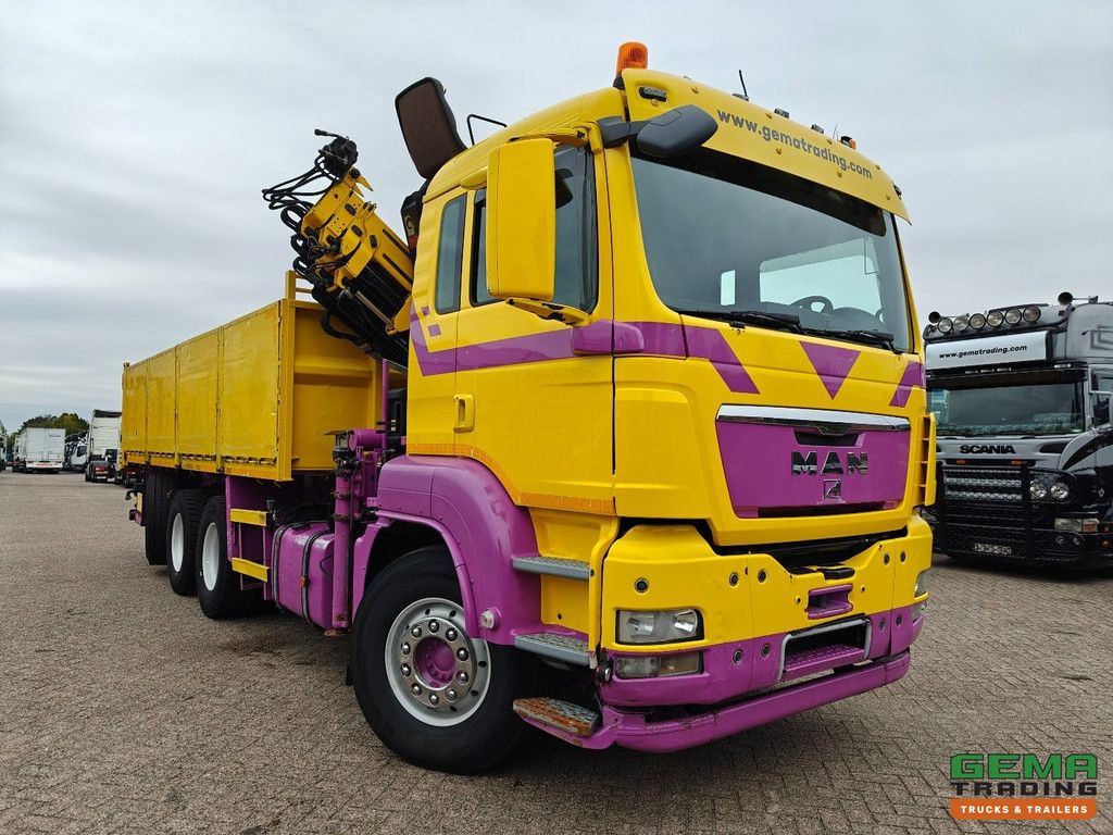 MAN TGS 35.440 8x4/4 Dagcabine Euro5 - Hymatec Kipper + Hiab 166 ES-4 Pro - Alcoa - 02/2026 APK