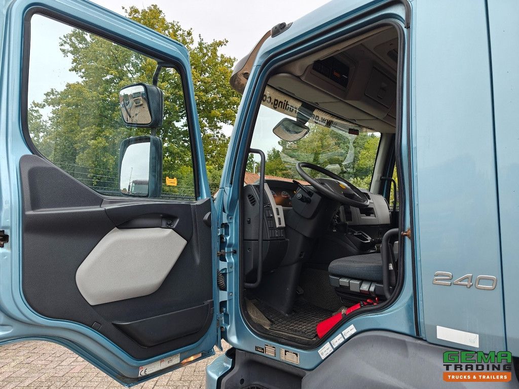 Volvo FL240 4x2 Daycab Euro 5 – 6 Zylinder – Geschlossene Karosserie 6,5 m + Hebebühne 1500 kg – 129.000 km Original – Seitentüren