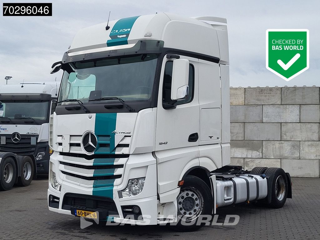 Mercedes Actros Actros 1842 4X2 GigaSpace NL-Truck Mega 2xTanks ACC Standklima Euro 6