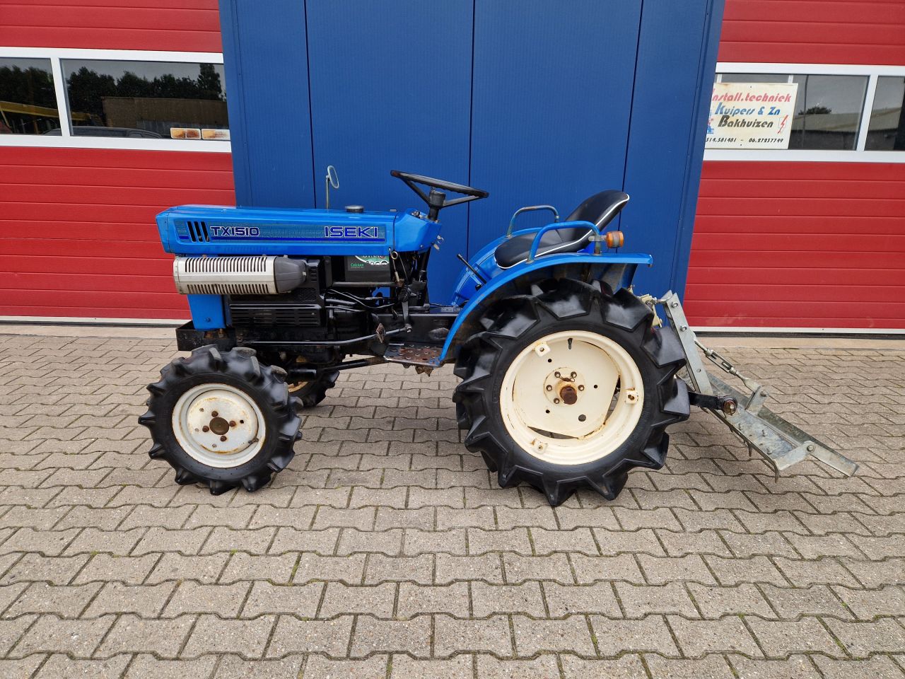 ISEKI TX1510 MINI TRACTOR 4X4 MET MANEGEVLAKKER PRIJS MARGE