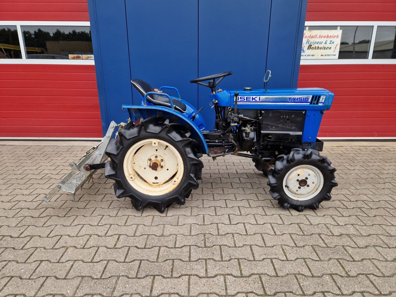 ISEKI TX1510 MINI TRACTOR 4X4 MET MANEGEVLAKKER PRIJS MARGE