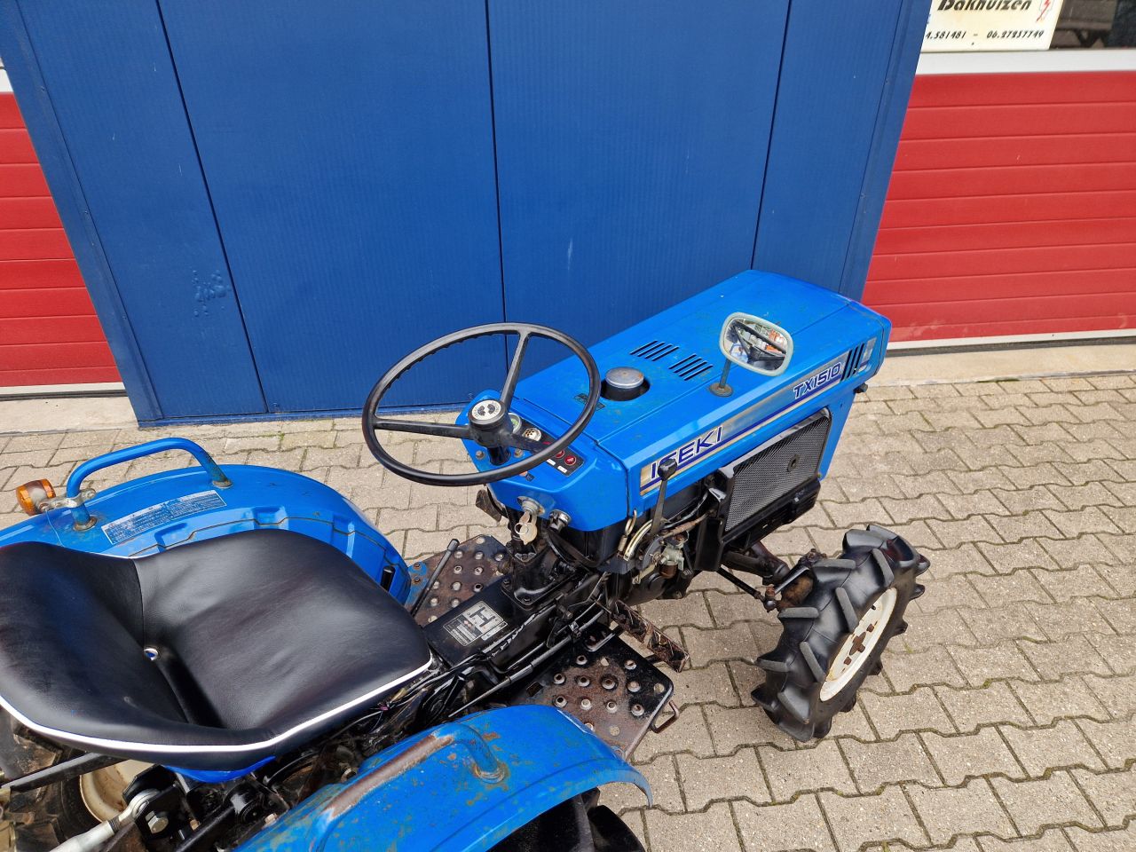 ISEKI TX1510 MINI TRACTOR 4X4 MET MANEGEVLAKKER PRIJS MARGE