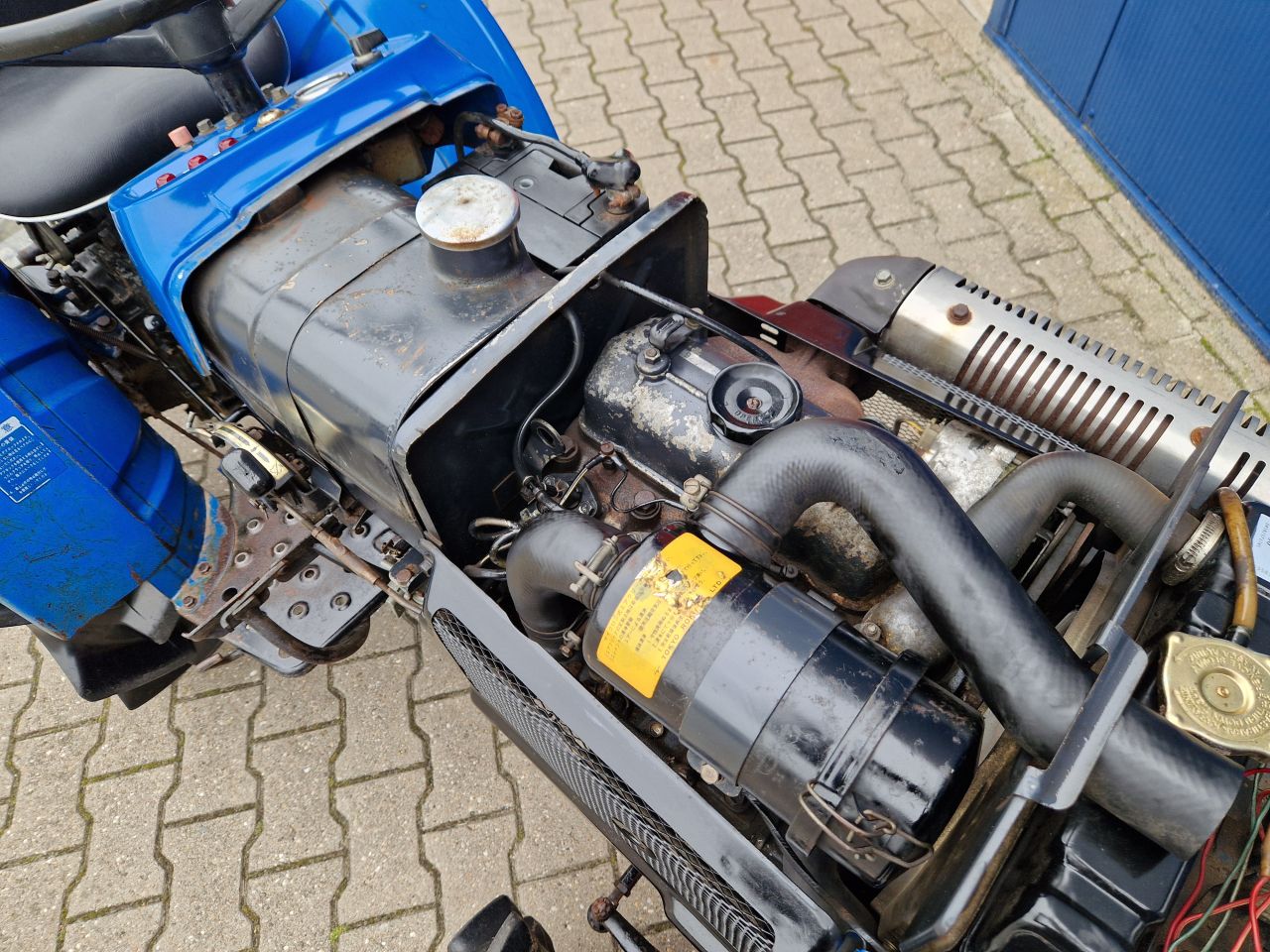 ISEKI TX1510 MINI TRACTOR 4X4 MET MANEGEVLAKKER PRIJS MARGE