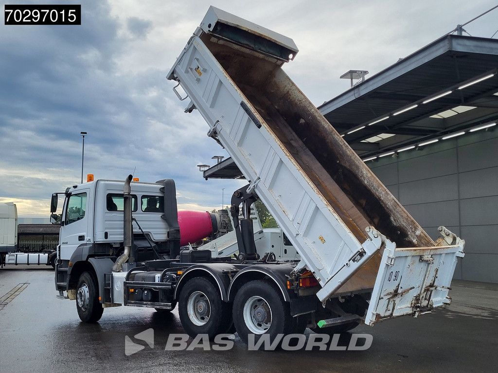 Mercedes Axor 2640 6X4 10m3 Meiller Tipper Steelsuspension Manual Euro 4
