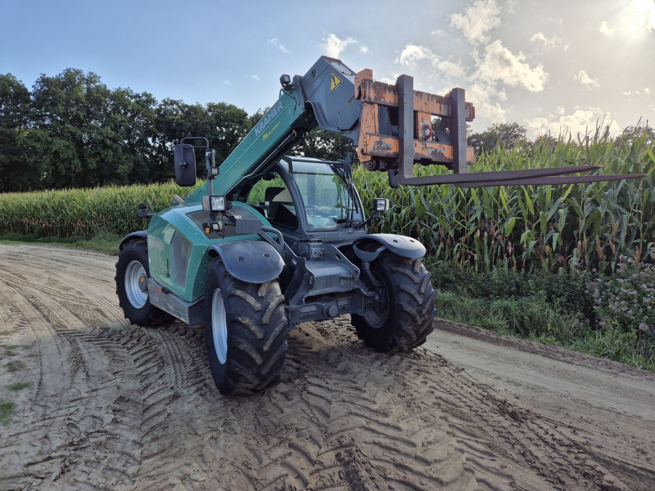 Kramer KT 407 Ecospeed verreiker