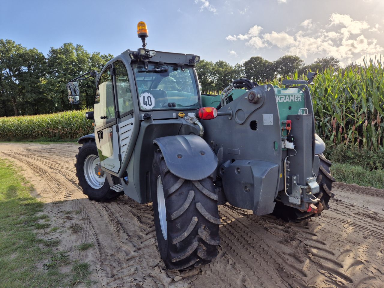 Kramer KT 407 Ecospeed verreiker