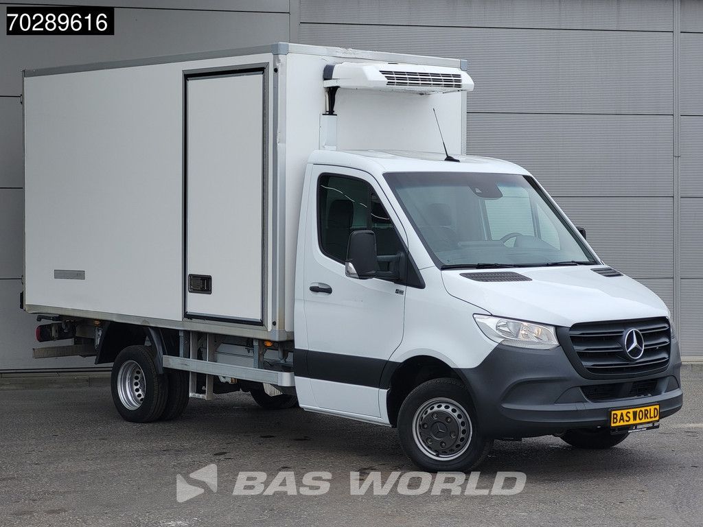Mercedes Sprinter 515 CDI Koelwagen Dubbellucht Zijdeur Thermo King 230v-Stekker Airco Cruise Euro6 Koel Koeler Kühl Kühler Kühlwagen Bakwagen Gekoeld 14m3 A/C Cruise control