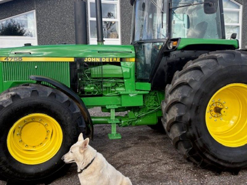 John Deere 4755 MED FRONTLIFT, LUFTANLÆG, NYE DÆK FOR