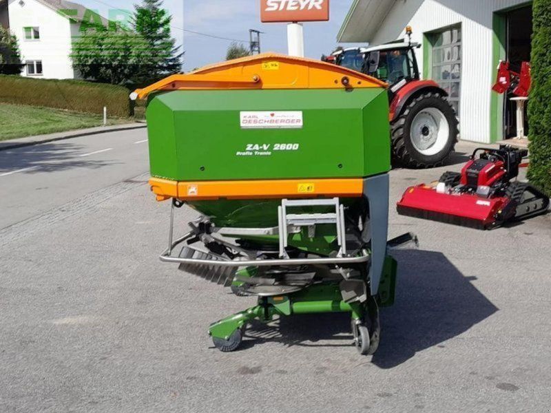 Amazone za-v 2600 profis tronic wiegestreuer