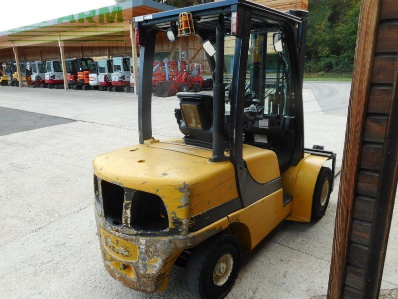 Yale gdp35vx triplex 4,9m + ss + zwillingsreifen