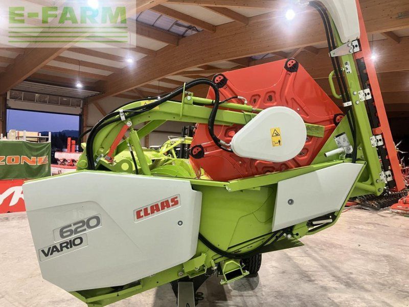 Claas v 620 mit wagen