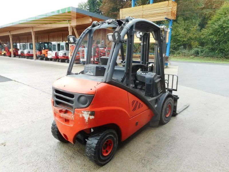Linde h35d-01 triplex seitenschieber zinkenverstellung