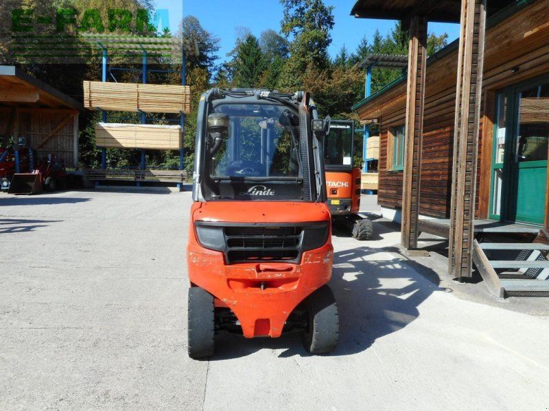 Linde h30d-02 triplex 5,5m + ss + halbkabine