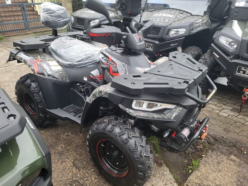 Linhai PROMAX 320 4x4 Allrad + Seilwinde + AHK + Rückenlehne + Handprot