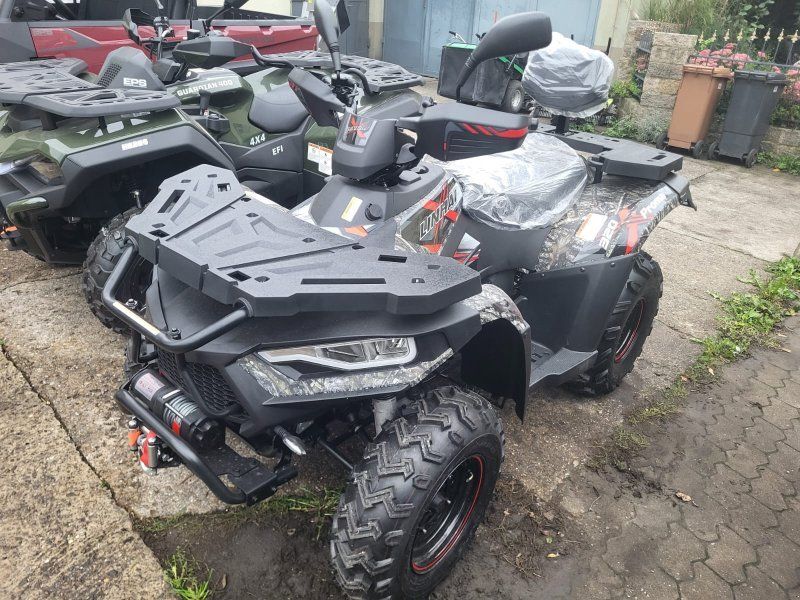 Linhai PROMAX 320 4x4 Allrad + Seilwinde + AHK + Rückenlehne + Handprot