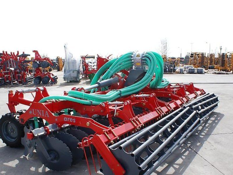 Unia Ares XLA H6 Güllescheibenegge 6m Vogelsang EasyCut 24 Verteiler