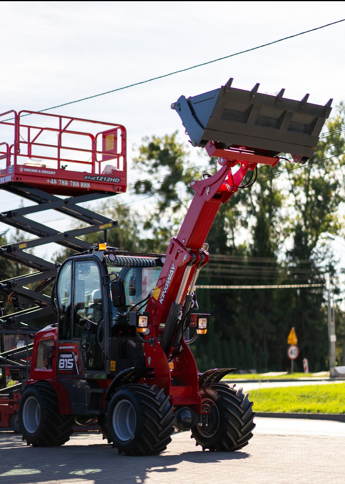Lader, Knicklader, Radlader Kingway Farmer 815 – 3 Jahre Garanti