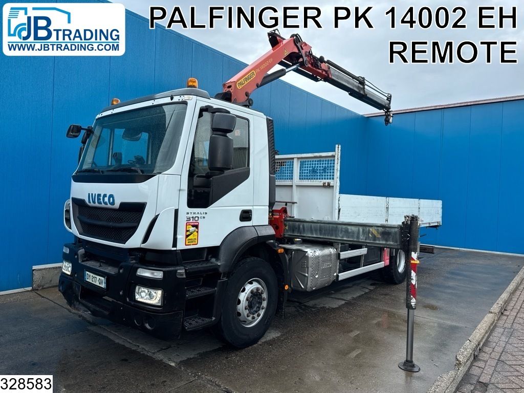 Iveco Stralis 310 EURO 6, Palfinger, Leaf spring