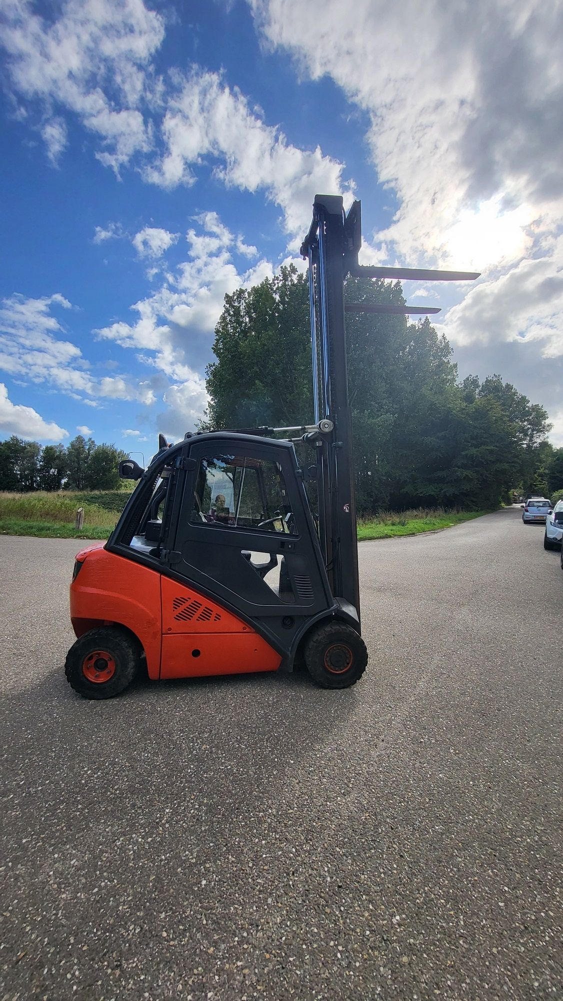 Linde H25D bouwjaar 2009 Diesel Sideshift en Cabine