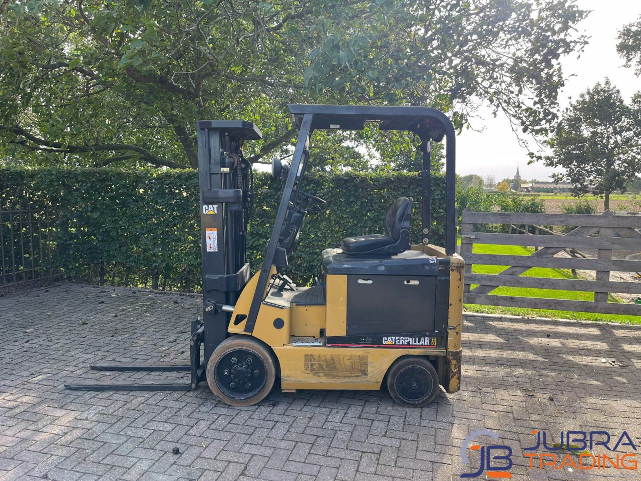 Caterpillar EC25N Elektrische Heftruck | 2006 | 2.5T | 9800u |