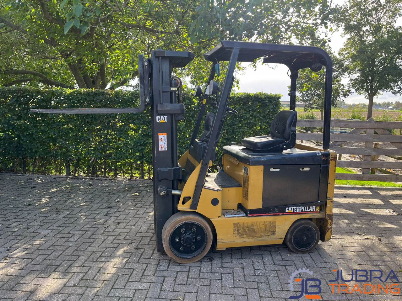 Caterpillar EC25N Elektrische Heftruck | 2006 | 2.5T | 9800u |