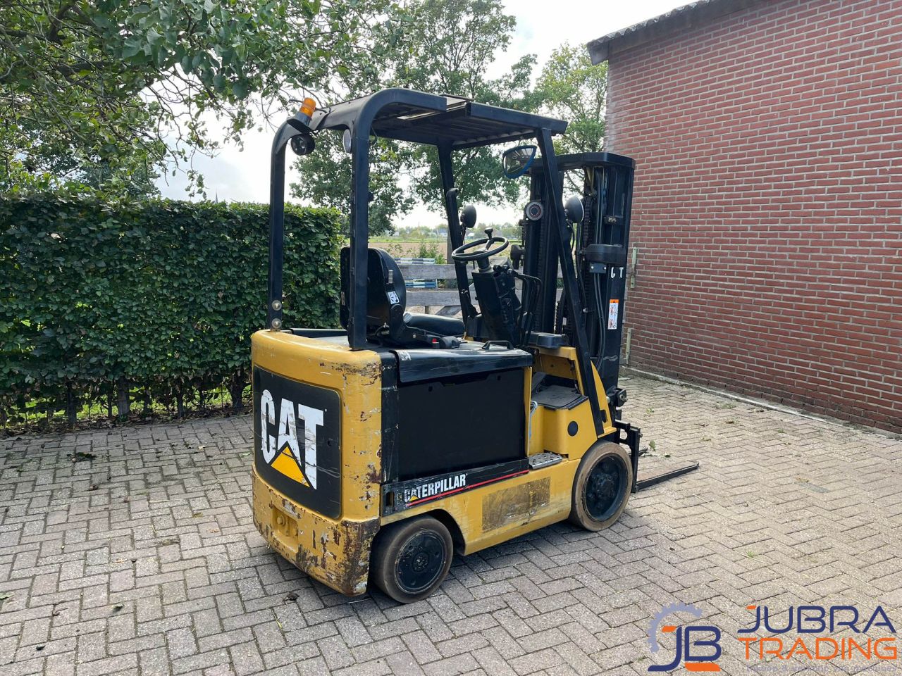 Caterpillar EC25N Elektrische Heftruck | 2006 | 2.5T | 9800u |