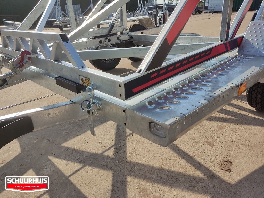 Haspelwagen TA-NO kantelbaar tandemasser 2 assen 2700kg & 3500KG