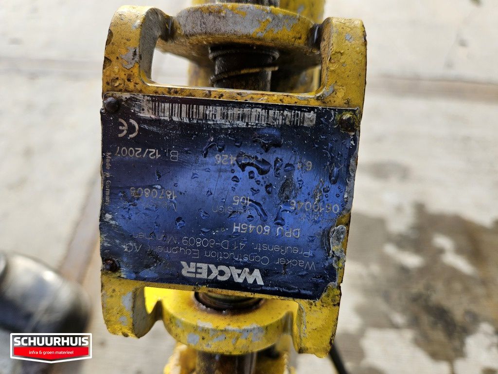 Wacker DPU5045 trilplaat diesel
