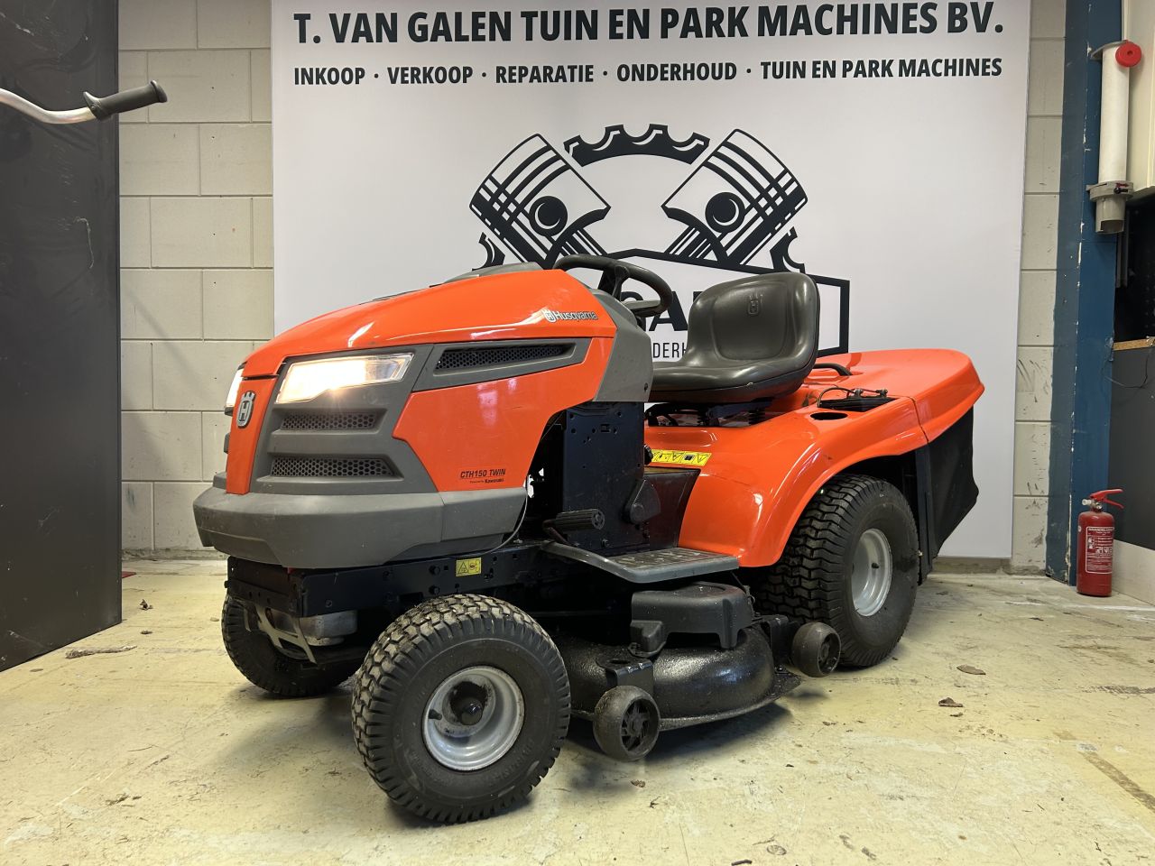 Husqvarna CTH150 2cil Zitmaaier