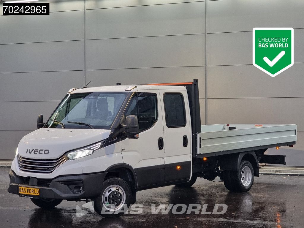 Iveco Daily 35C18 3.0L Automaat 180PK 2025-Model Dubbel Cabine Open laadbak Dubbellucht Navi ACC LED 3,5T Trekvermogen Euro6 Pritsche Pickup A/C Double cabin