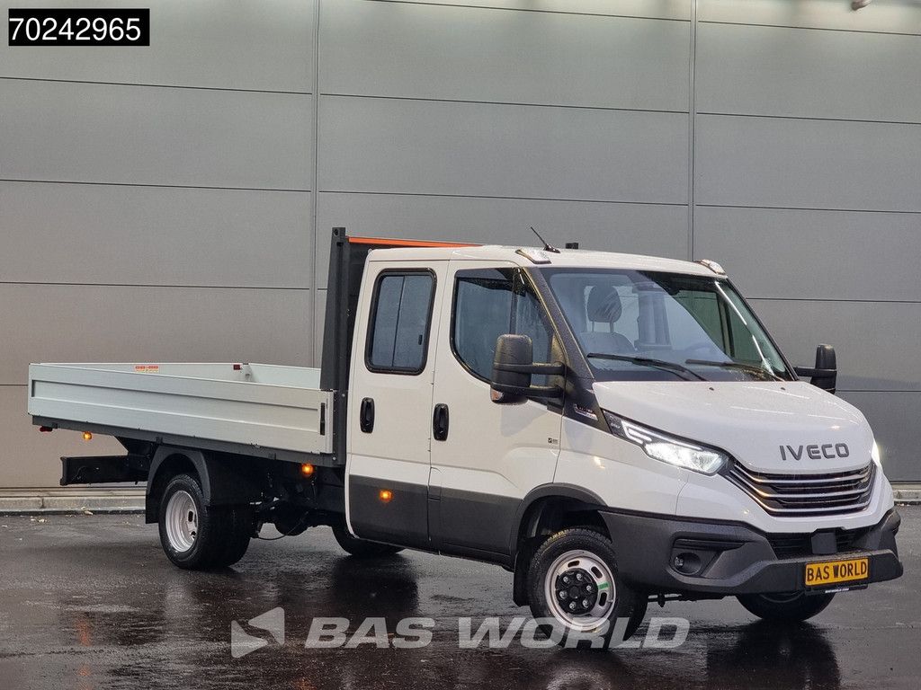 Iveco Daily 35C18 3.0L Automaat 180PK 2025-Model Dubbel Cabine Open laadbak Dubbellucht Navi ACC LED 3,5T Trekvermogen Euro6 Pritsche Pickup A/C Double cabin