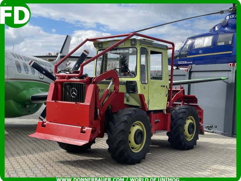 Mercedes-Benz MB Trac 800 Forst , Österreich Typenschein, Seitenschaltung , au