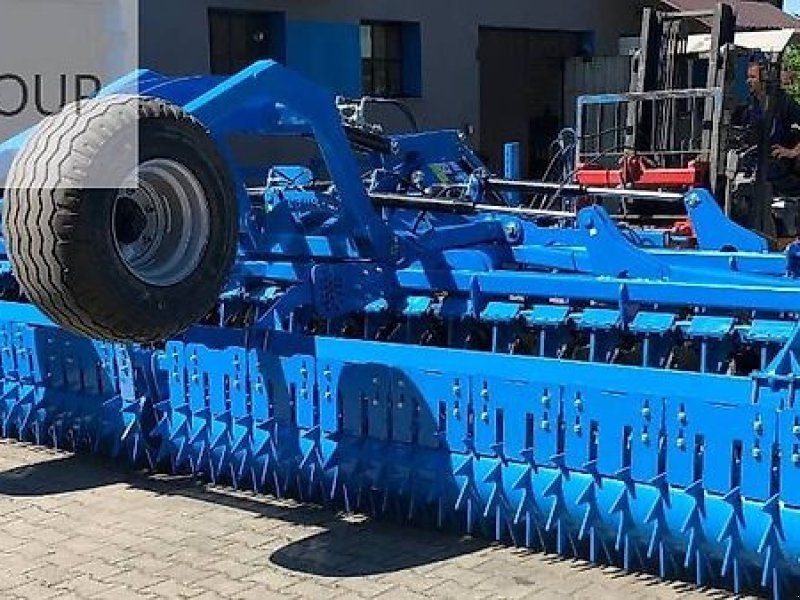 Brona talerzowa składana hydraulicznie z wózkiem 5 m BTH