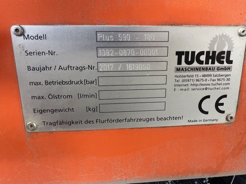 Tuchel Plus 590 180