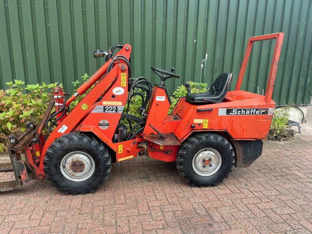 Schäffer 222 shovel minilader