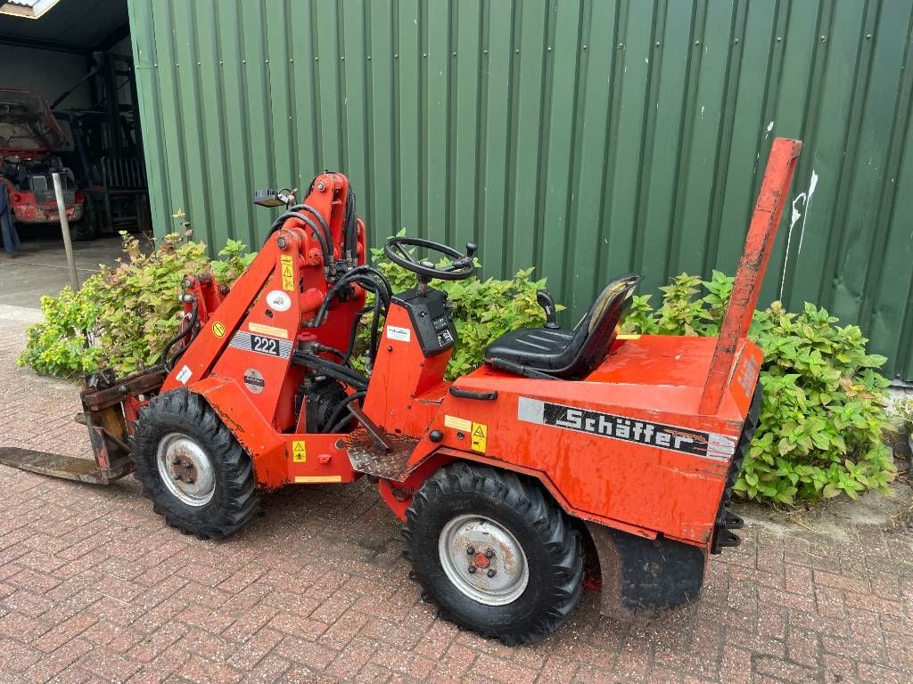 Schäffer 222 shovel minilader