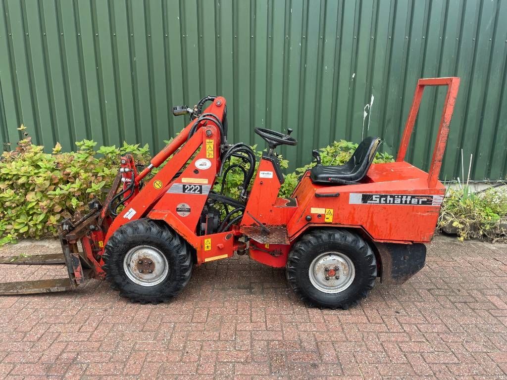 Schäffer 222 shovel minilader