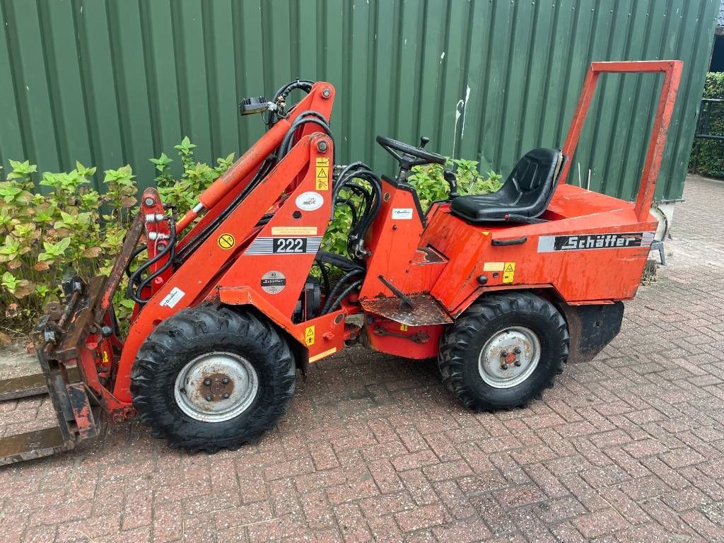 Schäffer 222 shovel minilader