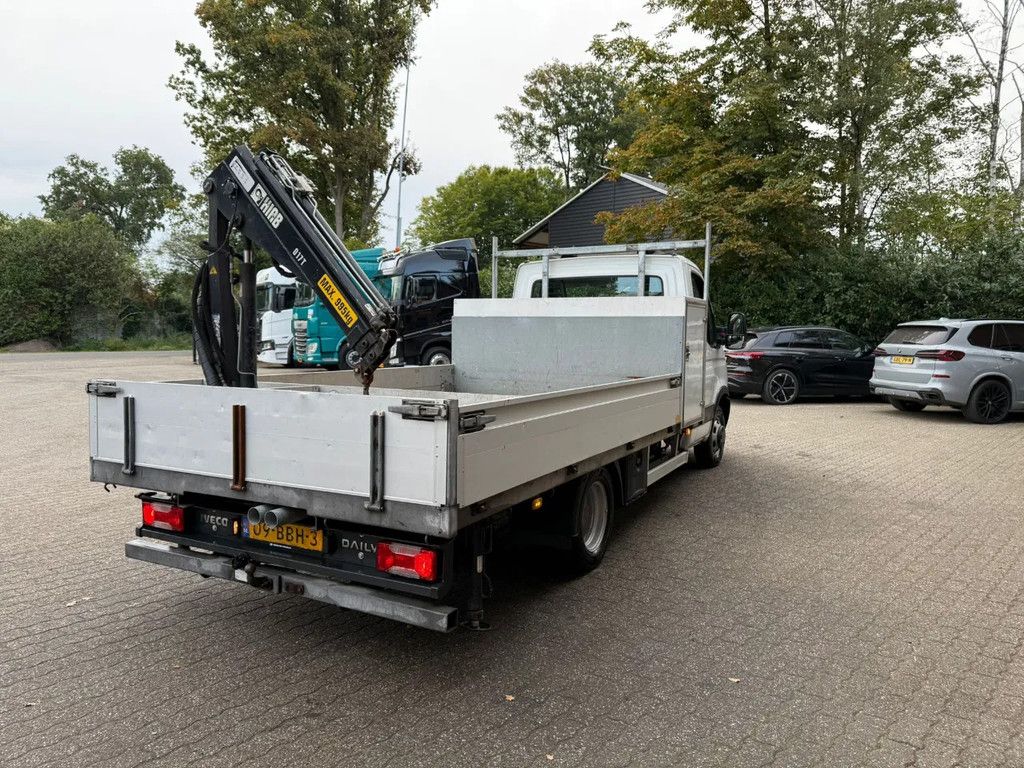 Iveco 50C14 Erdgas/CNG Hiab kran/crane Pritsche