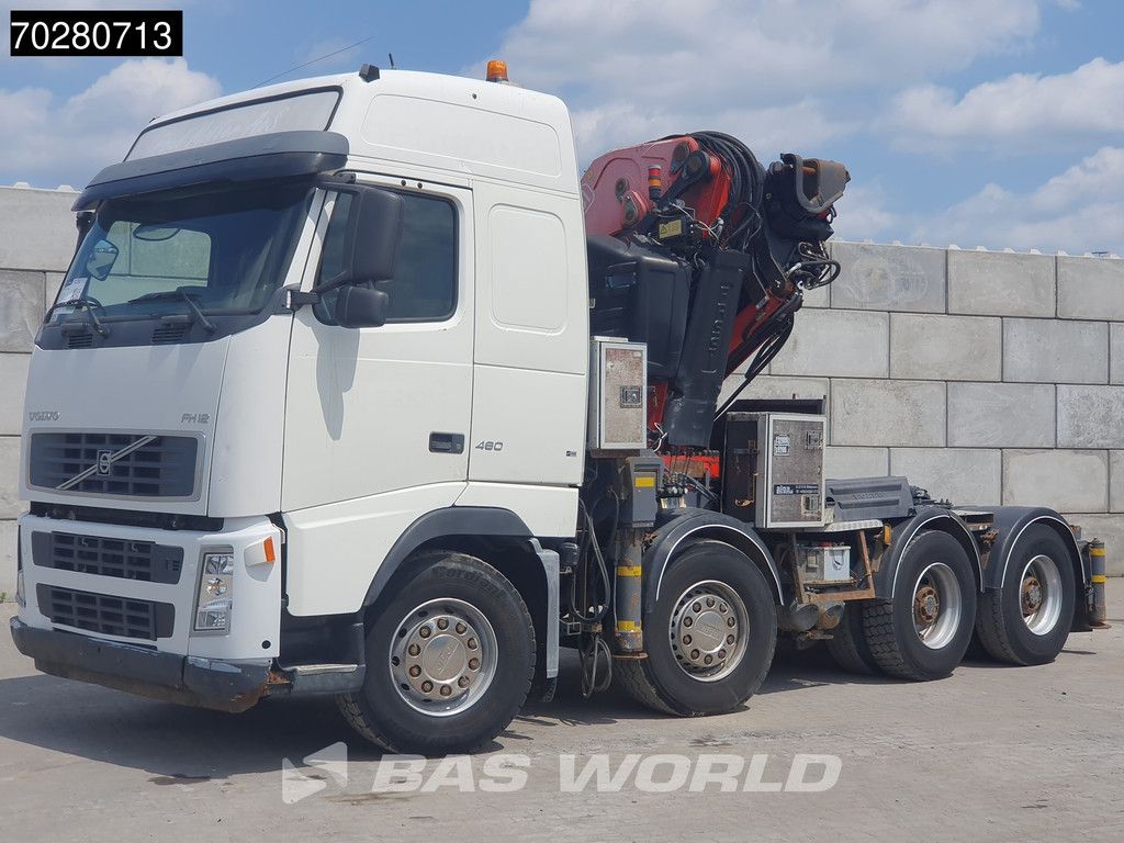 Volvo FH FH 460 8X4 Manual Fassi F900A XP.27 Crane+Winch Big-Axle Lenkachse Kran Euro 3